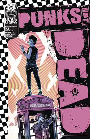 PUNKS NOT DEAD #2 CVR B WIJNGAARD