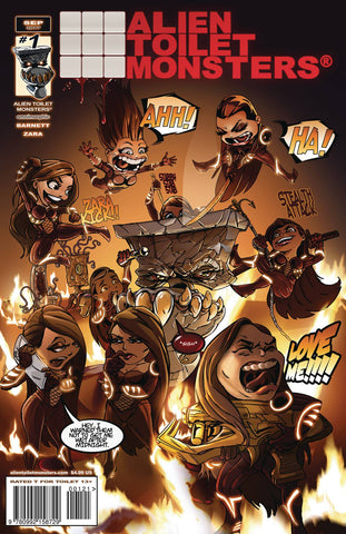 ALIEN TOILET MONSTERS #1 CVR B