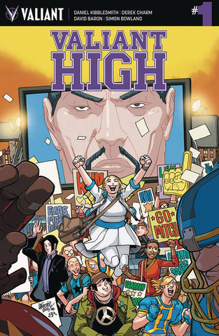VALIANT HIGH #1  CVR A LAFUENTE