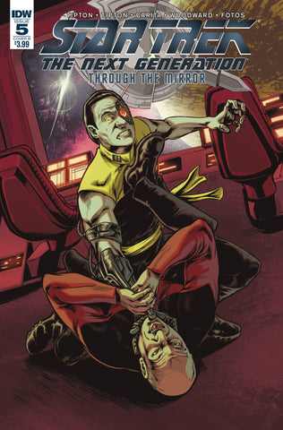 STAR TREK TNG THROUGH THE MIRROR #5 CVR B CARITA