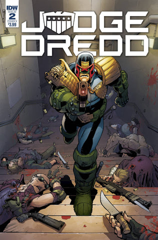 JUDGE DREDD UNDER SIEGE #2  CVR A DUNBAR