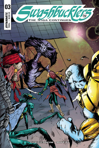 SWASHBUCKLERS SAGA CONTINUES #3 CVR B MUTTI