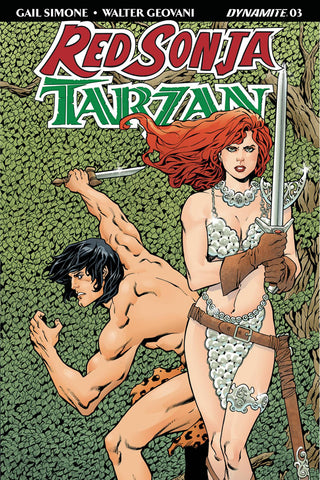 RED SONJA TARZAN #3 CVR A LOPRESTI
