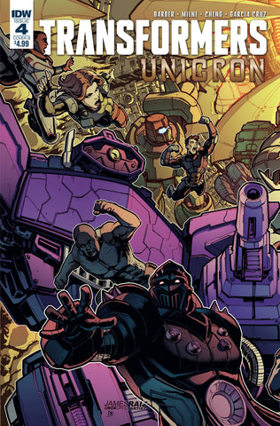 TRANSFORMERS UNICRON #4  CVR B RAIZ