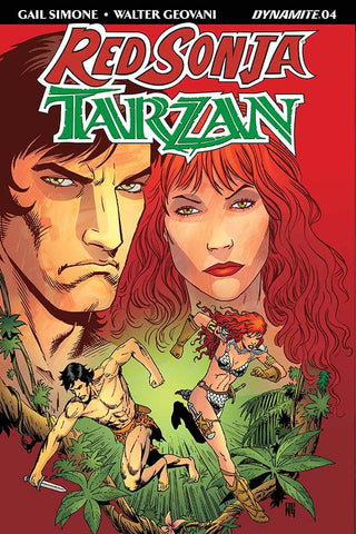 RED SONJA TARZAN #4 CVR B GEOVANI