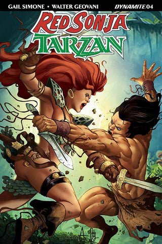 RED SONJA TARZAN #4 CVR C DAVILA