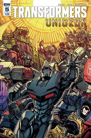 TRANSFORMERS UNICRON #5  CVR B RAIZ