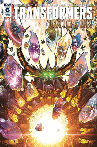 TRANSFORMERS UNICRON #6  CVR A MILNE