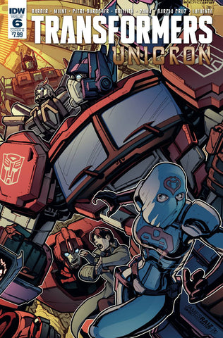 TRANSFORMERS UNICRON #6  CVR B RAIZ