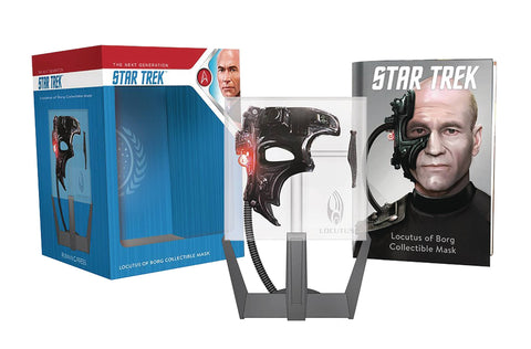 STAR TREK LOCUTUS OF BORG COLLECTIBLE MASK W LIGHT SOUND (C: