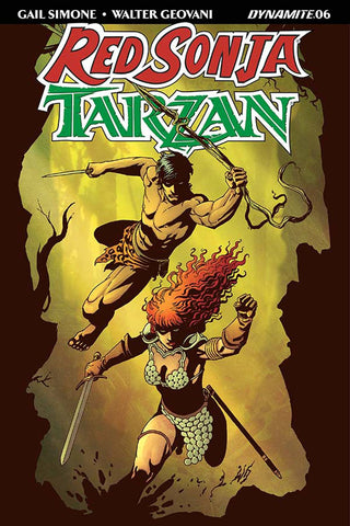 RED SONJA TARZAN #6 CVR A GEOVANI