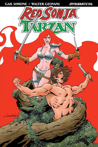 RED SONJA TARZAN #6 CVR C LOPRESTI