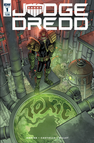 JUDGE DREDD TOXIC #1 CVR A BUCKINGHAM
