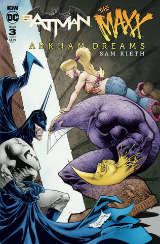 BATMAN THE MAXX ARKHAM DREAMS #3  CVR A KIETH