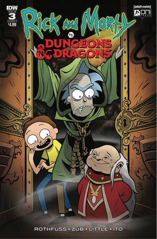 RICK & MORTY VS DUNGEONS & DRAGONS #3  CVR A LITTLE