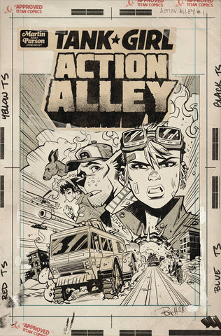 TANK GIRL ACTION ALLEY #1 CVR D PARSON ARTIST ED