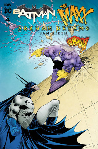 BATMAN THE MAXX ARKHAM DREAMS #4  CVR B KIETH