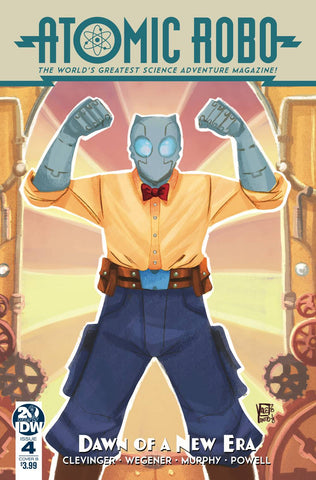 ATOMIC ROBO & DAWN OF NEW ERA #4  CVR B PINTO