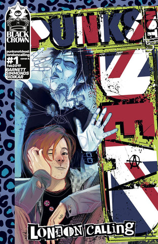 PUNKS NOT DEAD LONDON CALLING #1 CVR A SIMMONDS