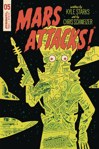 MARS ATTACKS #5 CVR E SCHWEIZER SUB VAR