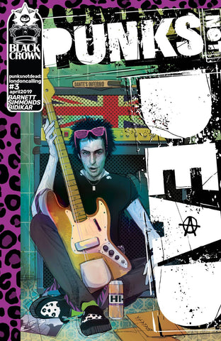 PUNKS NOT DEAD LONDON CALLING #3 SIMMONDS