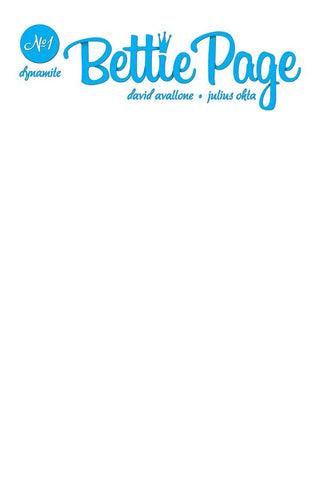 BETTIE PAGE UNBOUND #1 BLANK AUTHENTIX ED (MR)