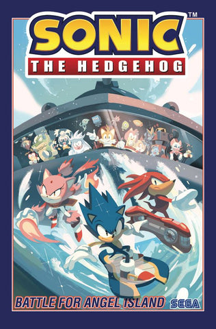SONIC THE HEDGEHOG TP VOL 03 BATTLE FOR ANGEL ISLAND (C: 1-1