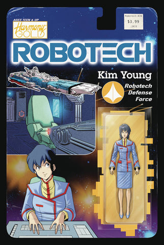 ROBOTECH #20 CVR B ACTION FIGURE VAR