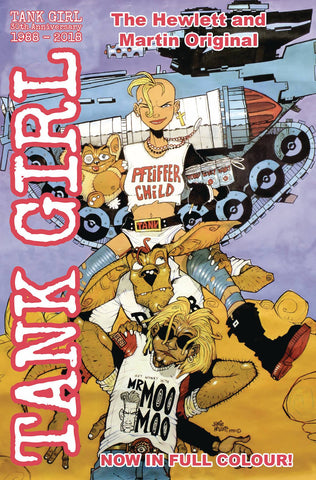 TANK GIRL FULL COLOR CLASSICS 1990-1991 CVR A HEWLETT (MR)