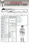 DUNGEONS & DRAGONS A DARKENED WISH #4  CVR B CHARACTER