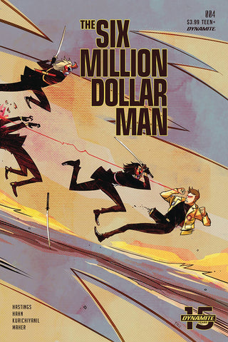 SIX MILLION DOLLAR MAN #4 CVR B PIRIZ