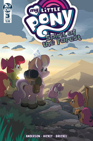 MY LITTLE PONY SPIRIT OF THE FOREST #3  CVR B FLEECS (