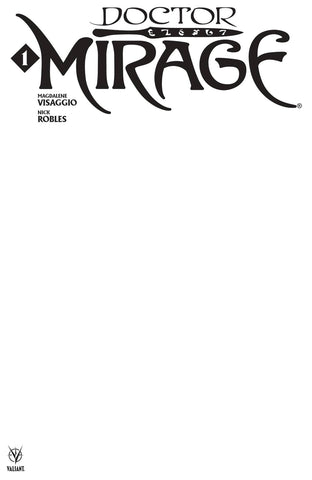 DOCTOR MIRAGE #1  CVR E BLANK