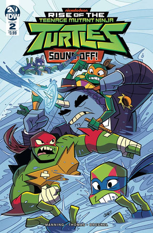 TMNT RISE OF TMNT SOUND OFF #2  CVR A THOMAS