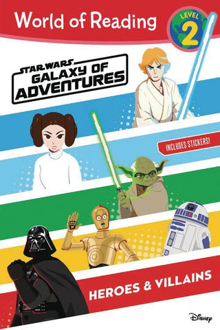 WORLD OF READING STAR WARS GALAXY OF ADV HEROES & VILLAINS (