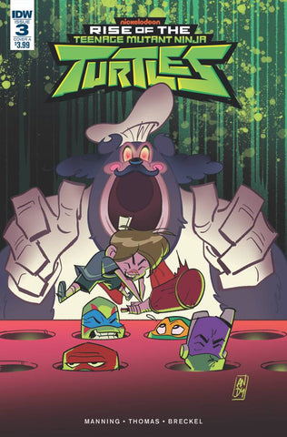 TMNT RISE OF TMNT SOUND OFF #3  CVR A THOMAS