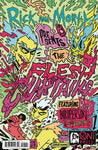 RICK AND MORTY PRESENT FLESH CURTAINS #1 CVR B ENGER