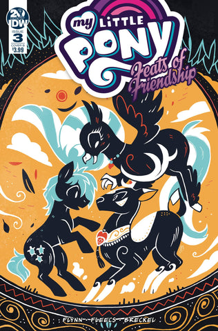 MY LITTLE PONY FEATS OF FRIENDSHIP #3 CVR B JUSTASUTA (C: 1-