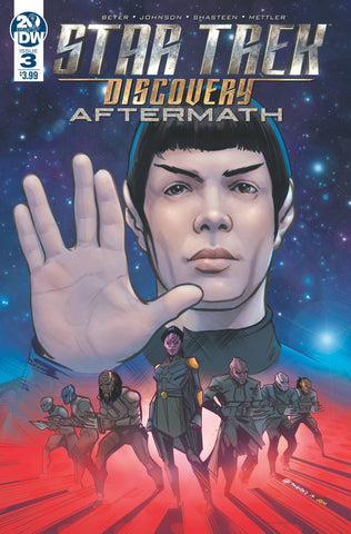 STAR TREK DISCOVERY AFTERMATH #3  CVR A HERNANDEZ
