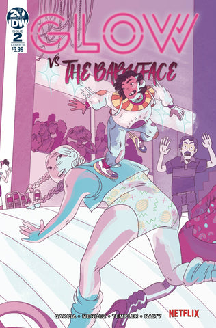 GLOW VS THE BABYFACE #2  CVR B GOUX