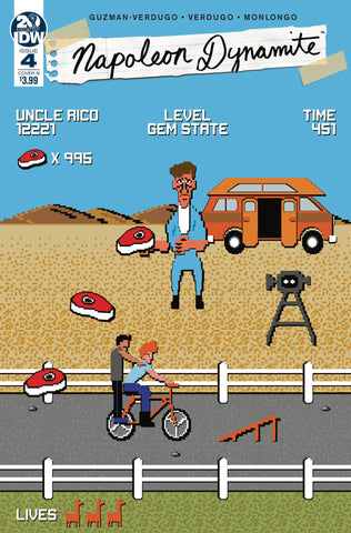 NAPOLEON DYNAMITE #4  CVR B VEREGGE