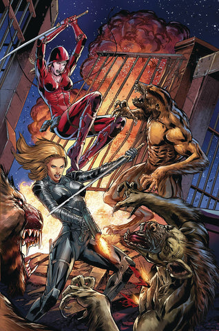 RED AGENT ISLAND OF DR MOREAU #2  CVR B VITORINO