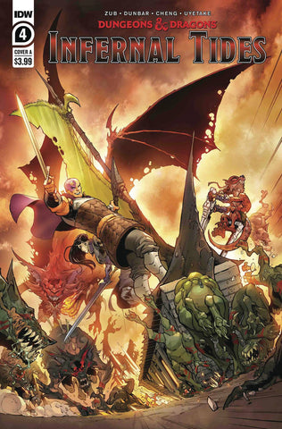 DUNGEONS & DRAGONS INFERNAL TIDES #4  CVR A DUNBAR (C: