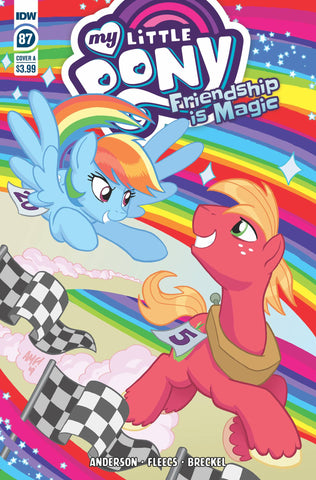 MY LITTLE PONY FRIENDSHIP IS MAGIC #87 CVR A FLEECS (C: 1-0-