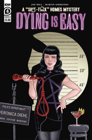 DYING IS EASY #4  CVR B RODRIGUEZ