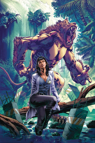 RED AGENT ISLAND OF DR MOREAU #4  CVR A VITORINO