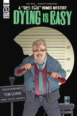DYING IS EASY #5  CVR B RODRIGUEZ