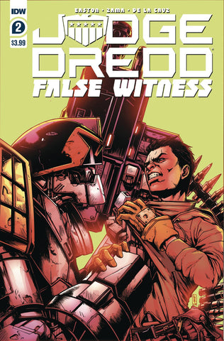JUDGE DREDD FALSE WITNESS #2  CVR A ZAMA