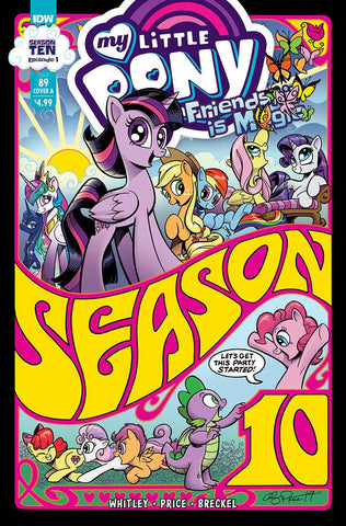 MY LITTLE PONY FRIENDSHIP IS MAGIC #89 CVR A PRICE (C: 1-0-0