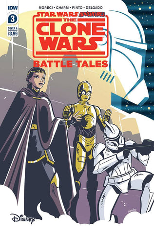 STAR WARS ADVENTURES CLONE WARS #3  CVR A CHARM (C: 1-